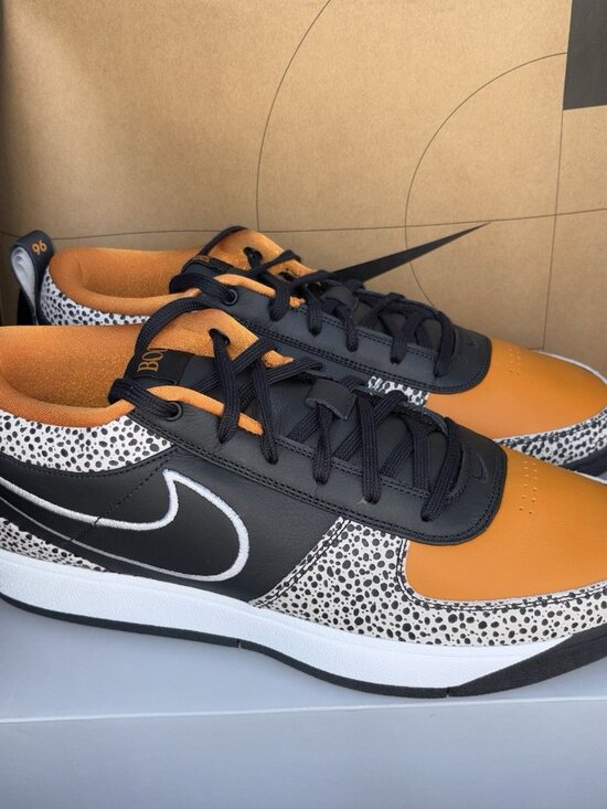Nike Other - NEW Nike Book 1 Air Safari Black-Monarch-Black HV2096-001 Men Size 16